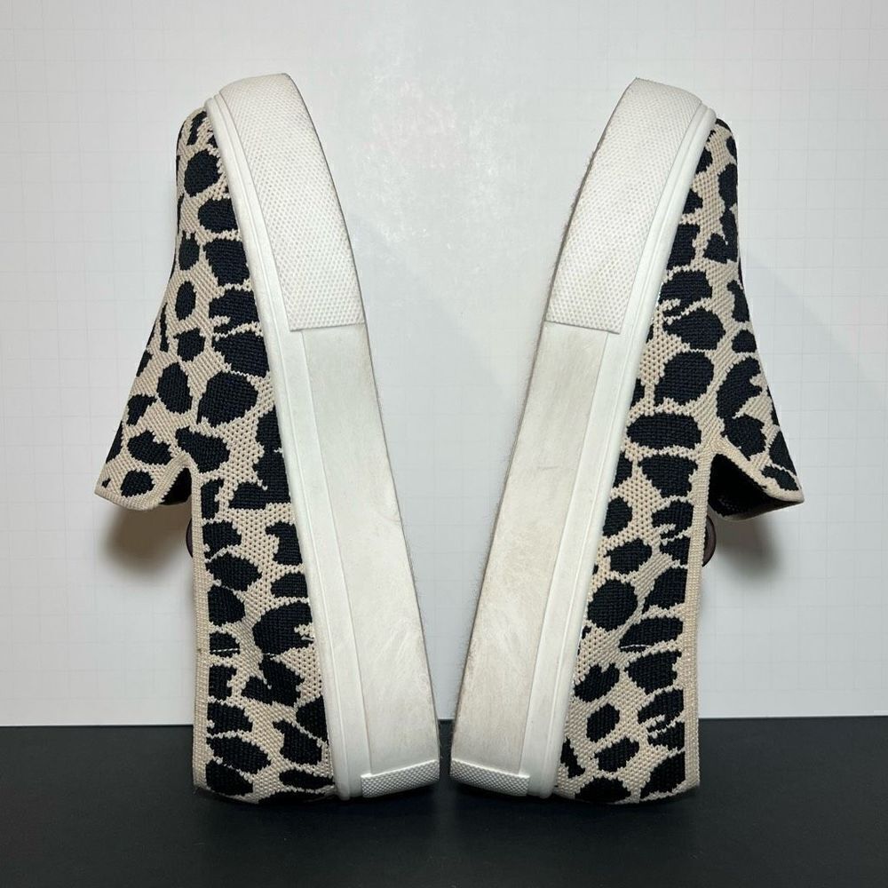 Womens BAMBOO Story Leopard Print Slip On Platform Shoes / Size 8.5 - Picture 6 of 8